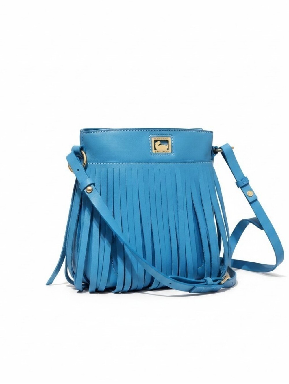 Dooney & Bourke Jessie Fringe Leather Crossbody Bag Like New